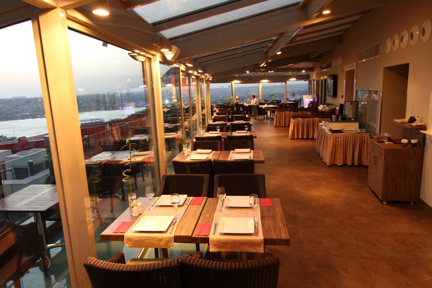 Hotel Troya Istanboel Restaurant foto